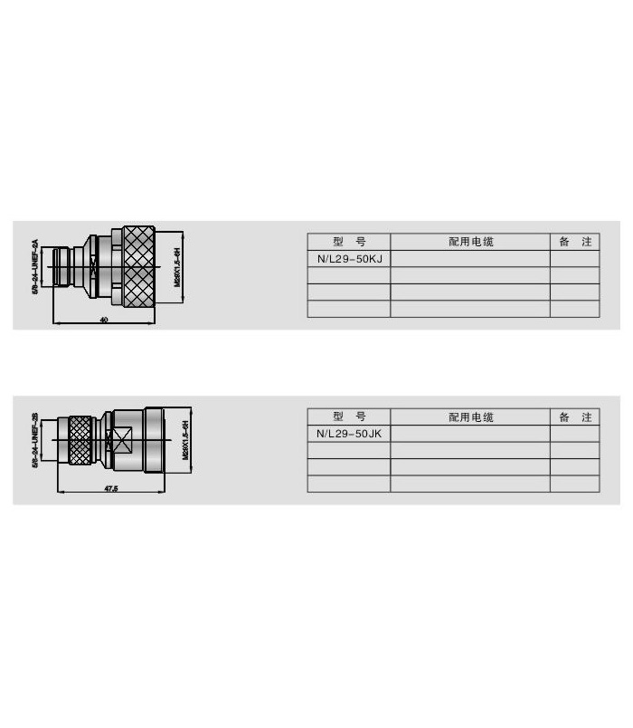 不同系列間轉換器
